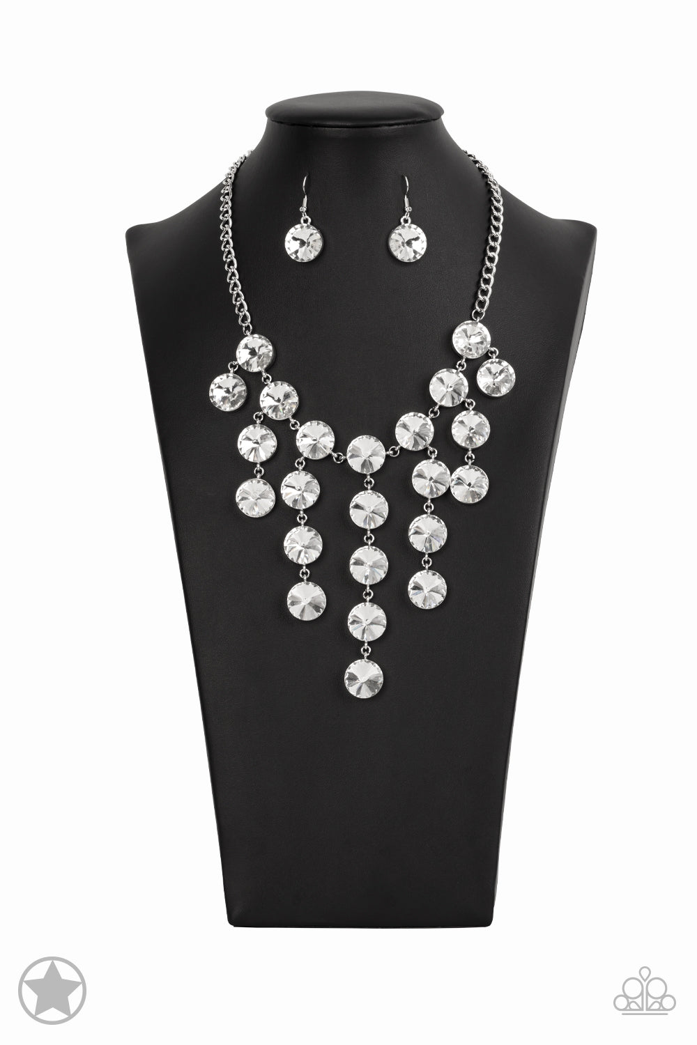 Spotlight Stunner - White - Necklaces - Paparazzi Accessories